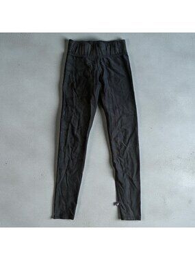 TEREZ Women's Black Equinox Logo Leggings Size XS